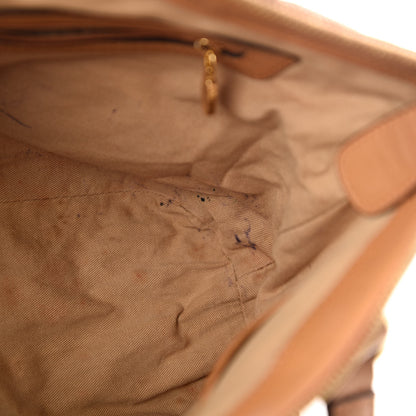 MCM Visetos Medium Essentials Shopper Tote Cognac 6 of 11