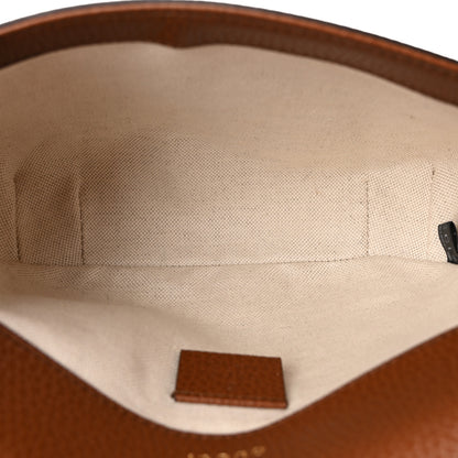 Gucci New Denim GG Monogram Dollar Calfskin Web Mini Horsebit 1955 Shoulder Bag Blue Tea Cuir Epilog 5 of 10