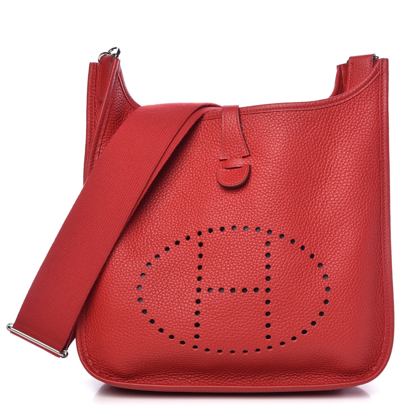 Taurillon Clemence Evelyne III PM Rouge Casaque