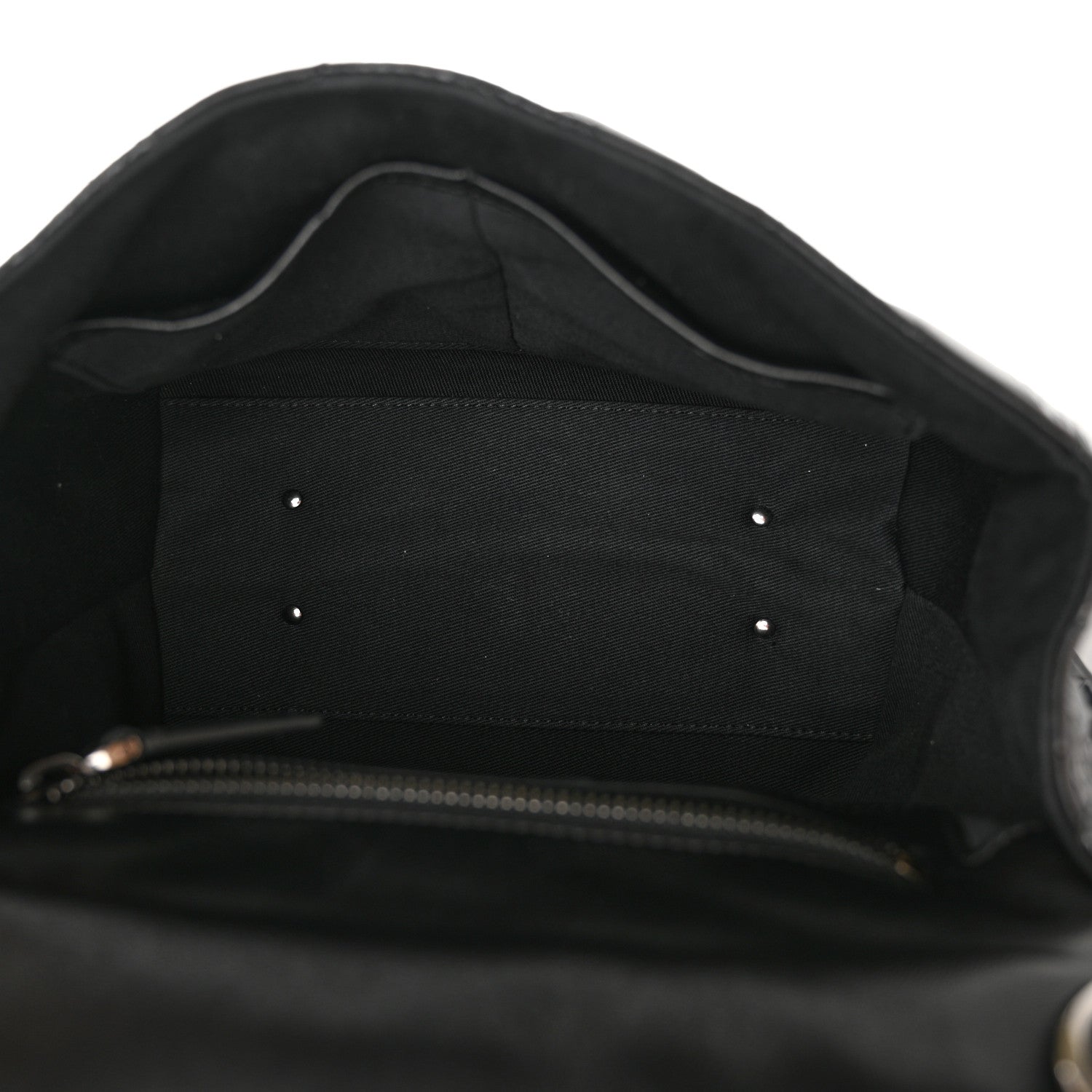 Valentino Garavani Nappa Snakeskin Monochrome Medium Candystud Top Handle Bag Black 5 of 9