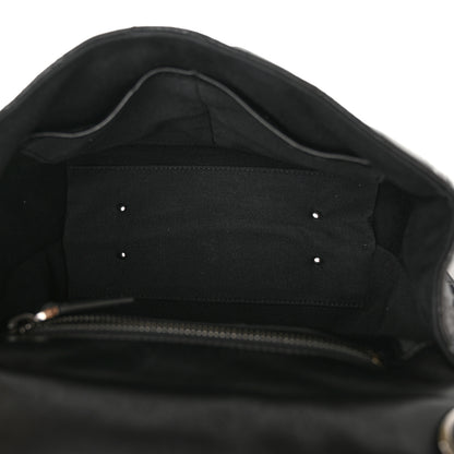 Valentino Garavani Nappa Snakeskin Monochrome Medium Candystud Top Handle Bag Black 5 of 9