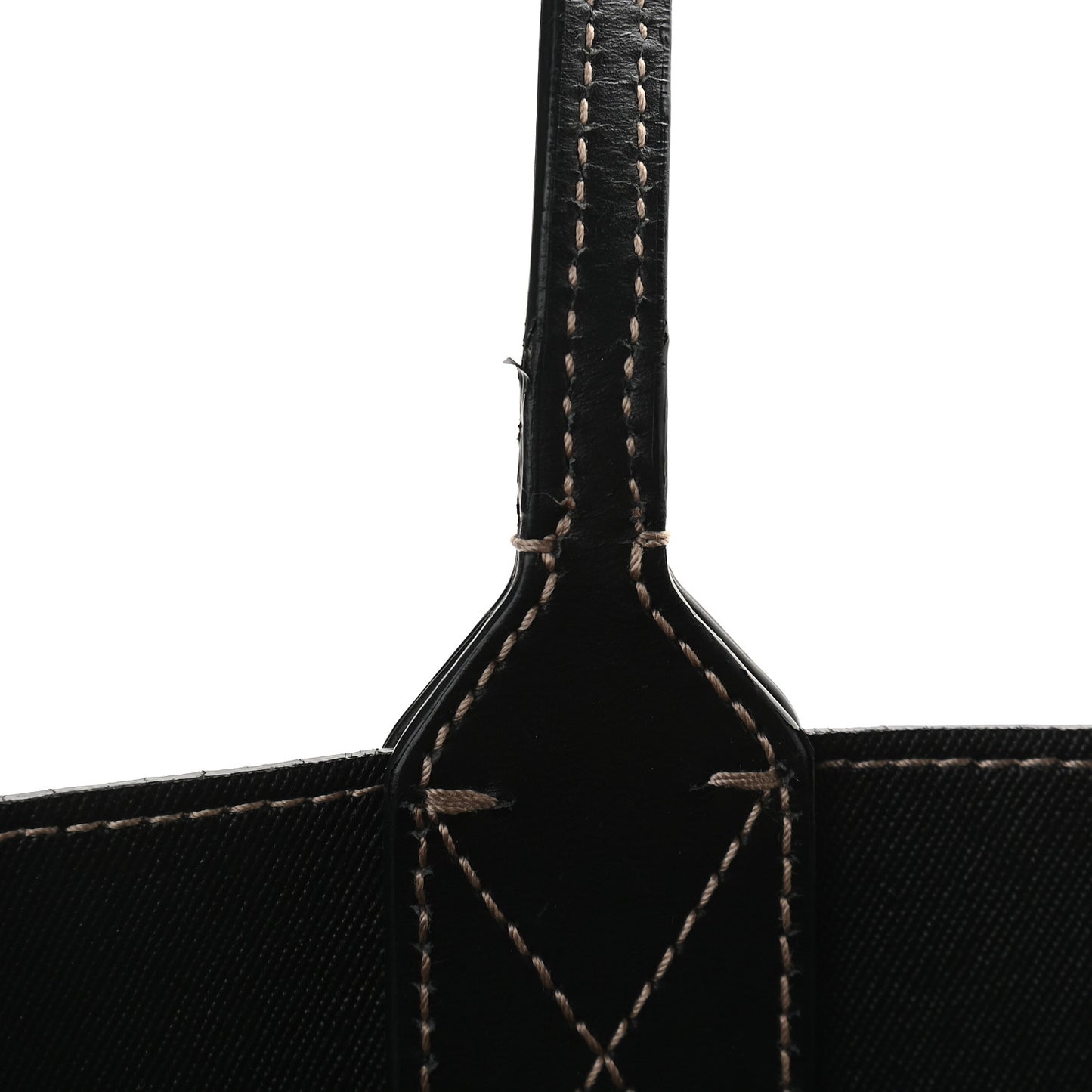 Calfskin GG Supreme Monogram Medium Reversible Tote Black