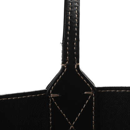 Gucci Calfskin GG Supreme Monogram Medium Reversible Tote Black 9 of 16