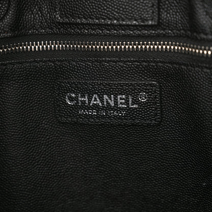 Chanel Caviar Stitched Medium Lady Coco Shopping Tote Black 6 of 11
