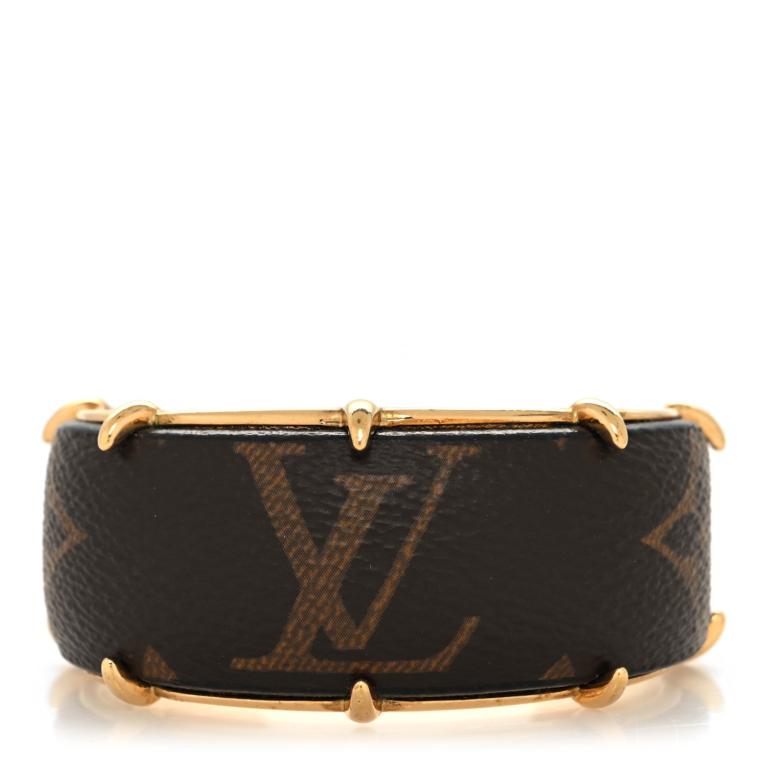 Louis Vuitton Monogram Cuff Bracelet 1 of 5