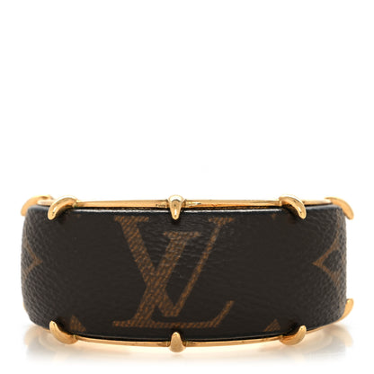 Louis Vuitton Monogram Cuff Bracelet 1 of 5