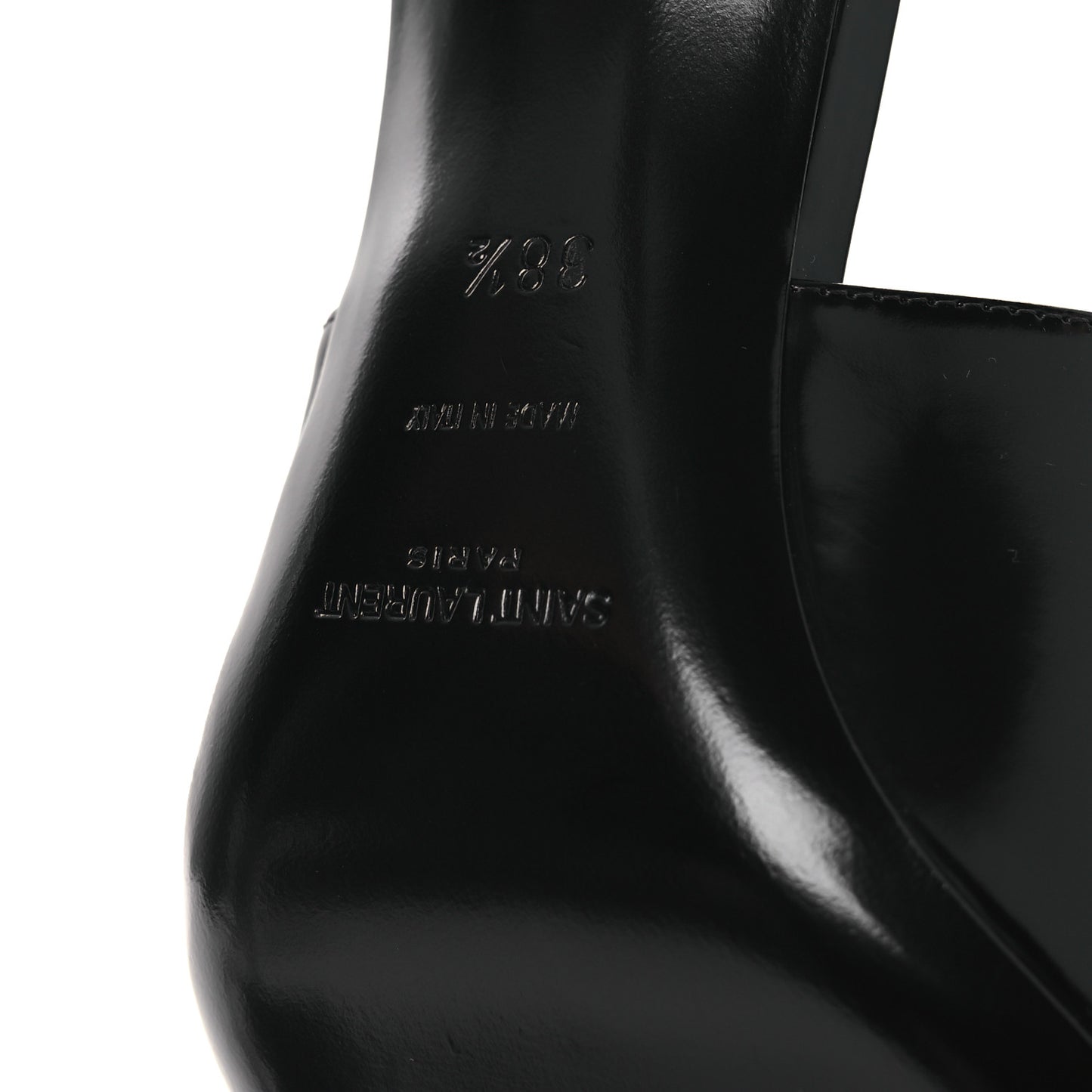 Vitello Marilyn Lee 75 Slingback Pumps 38.5 Black