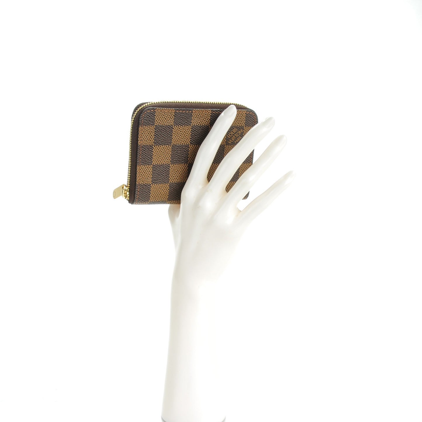 Damier Ebene Zippy Coin Purse
