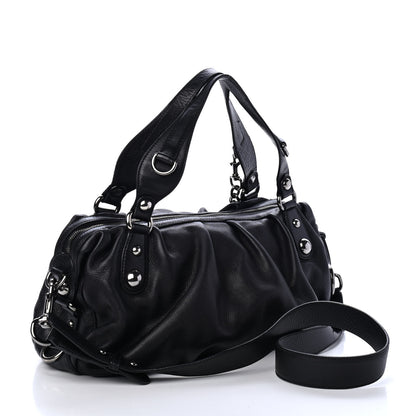 Gucci Calfskin Medium Icon Bit Boston Black 2 of 4