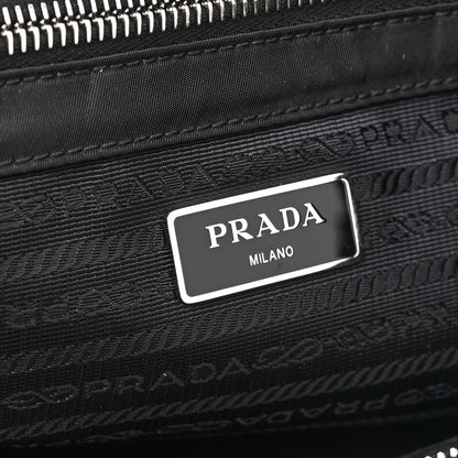 Prada Nylon Tessuto Impuntu Quilted Tote Black 6 of 10
