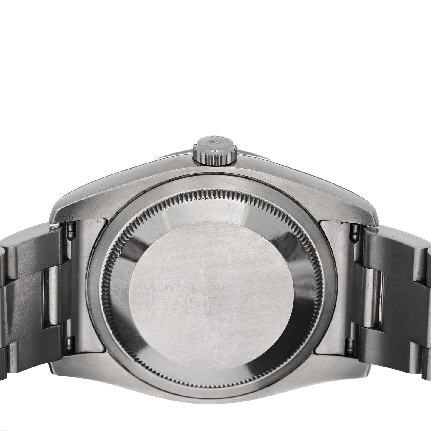 Stainless Steel 18K White Gold 36mm Oyster Perpetual Datejust Turn-O-Graph Watch Black 116264