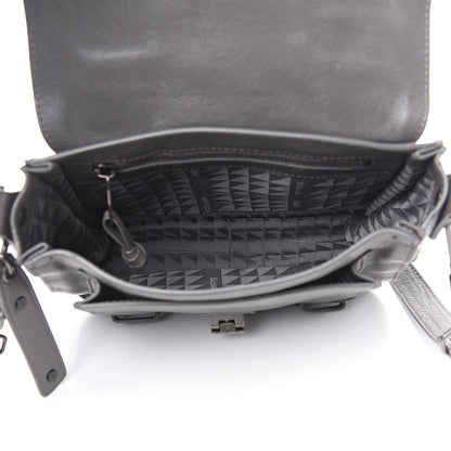 Proenza Schouler Lambskin PS1 Mini Pouch Messenger Heather Grey 4 of 9