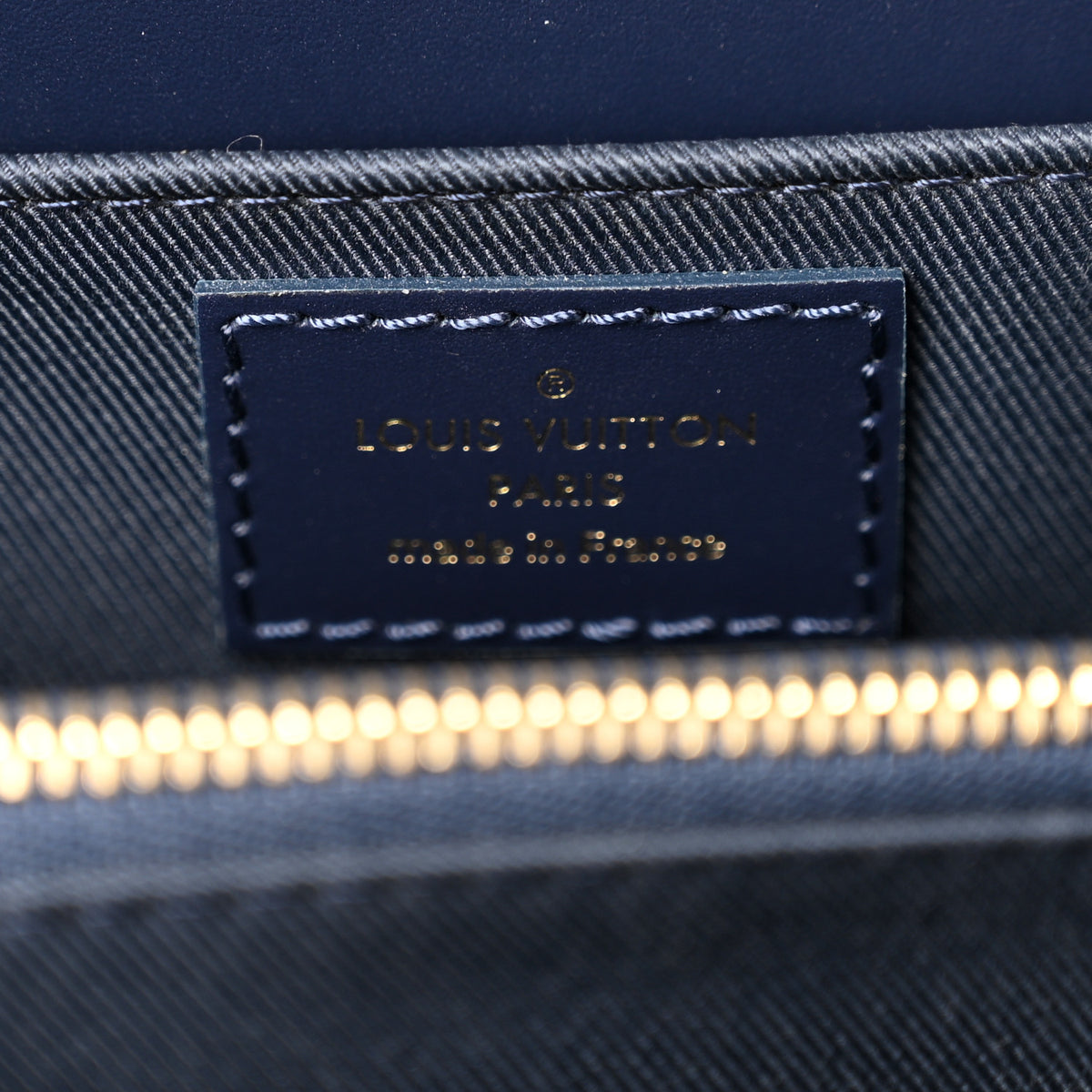 Louis Vuitton Monoglam Pochette Metis East West Blue 6 of 9