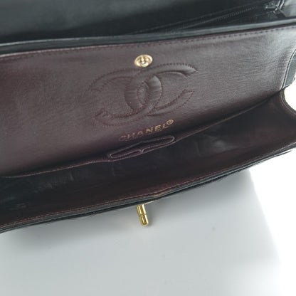 Chanel Lambskin Quilted Small Double Flap Black 5 of 9