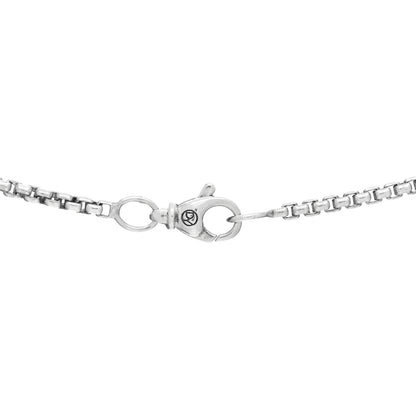 David Yurman Sterling Silver 2.7mm Small Box Chain Necklace 22" 4 of 4