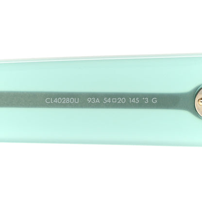Celine Acetate 53 Sunglasses CL40280U Sea Green Smoke 6 of 7
