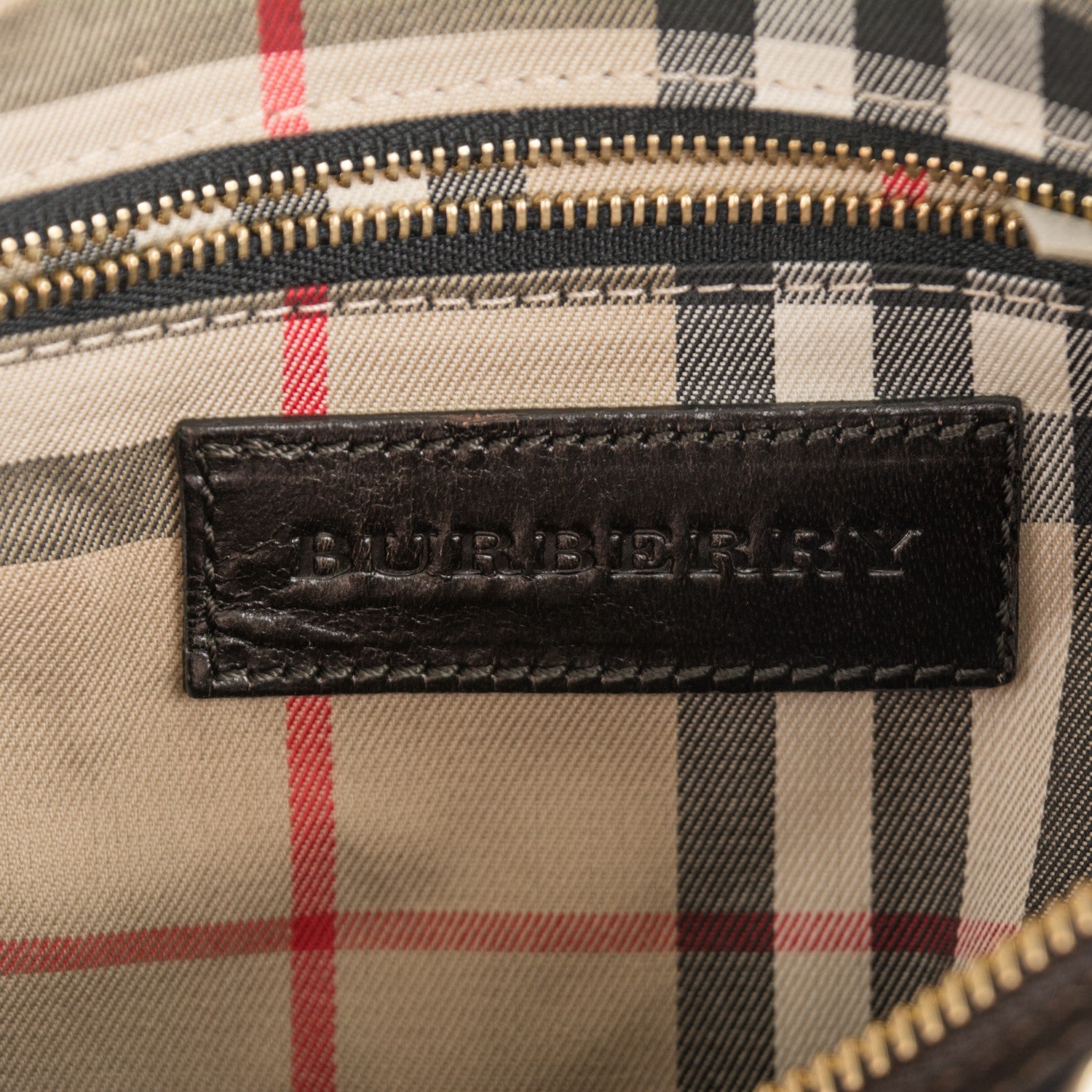 Burberry Grainy Calfskin Medium Alchester Bowling Bag Dark Chocolate 6 of 8