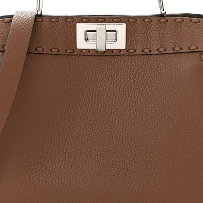 Fendi Cuoio Romano Selleria Chamois Small Peekaboo I SEE U Satchel Mou 7 of 10