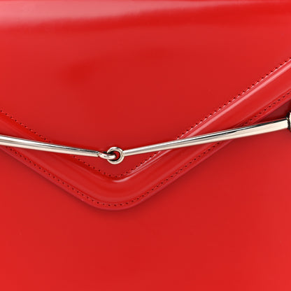 Gucci Master Lux Calfskin Horsebit Slim Shoulder Bag Beret Red 8 of 15