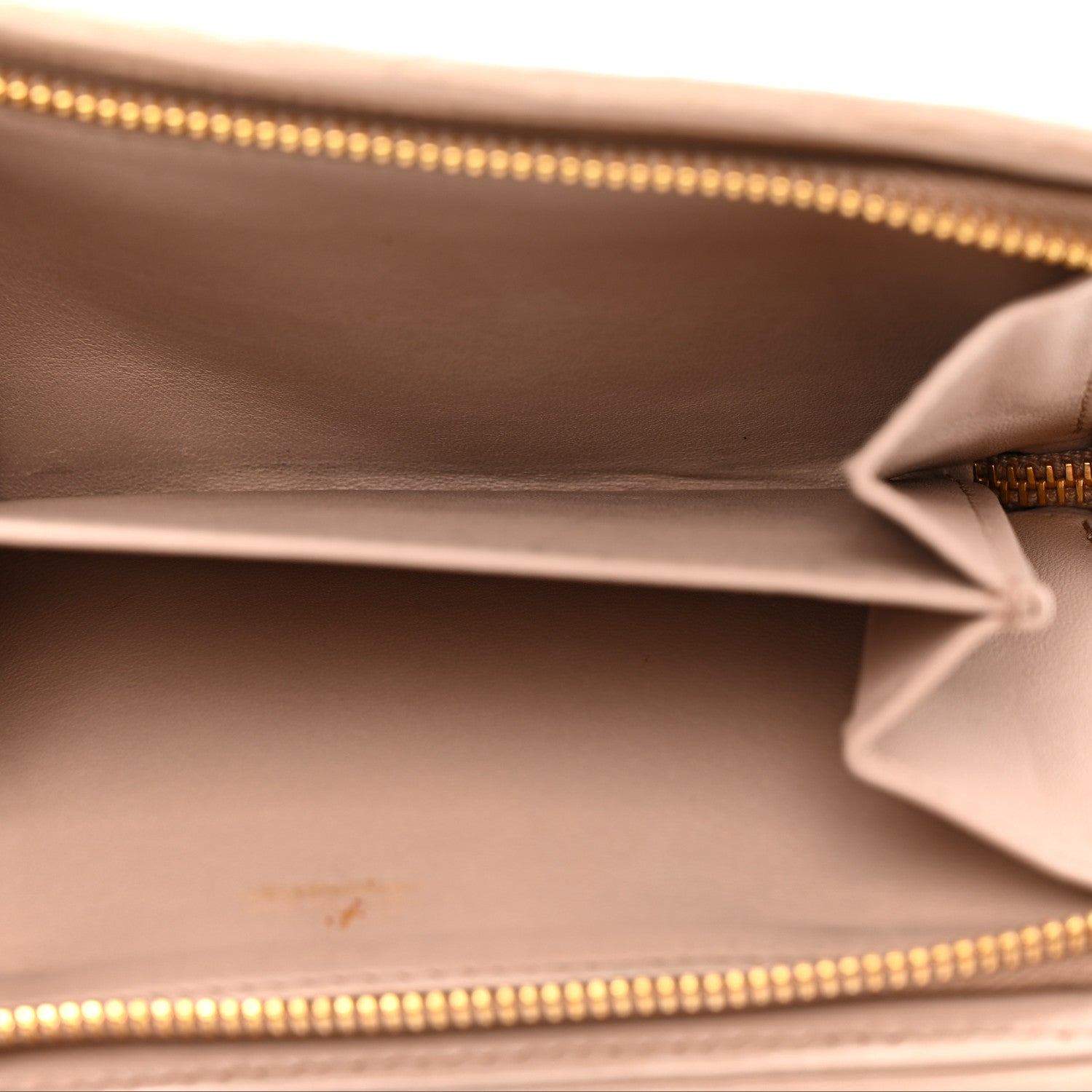 Miu Miu Nappa Matelasse Flap Tri-Fold Wallet Cammeo 6 of 10