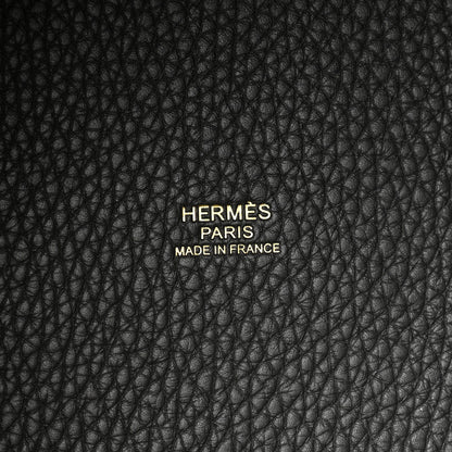 Hermes Taurillon Clemence Picotin Lock 18 PM Gris Misty 6 of 11