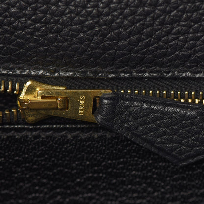 Hermes Taurillon Clemence Kelly Retourne 32 Black 27 of 36