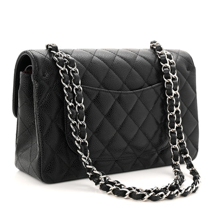 Chanel Caviar Quilted Small Double Flap Black 2 of 9