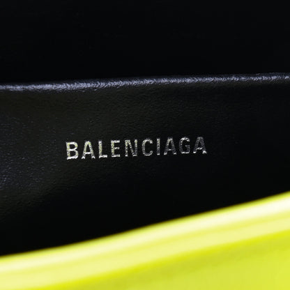 Balenciaga Calfskin Logo S Everyday Camera Bag Acid Green Black 6 of 9