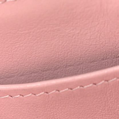 Chanel Caviar Quilted Studded CC Double Flap Wallet Light Pink 9 of 10