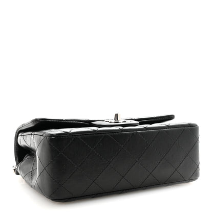 Chanel Lambskin Quilted Mini Rectangular Flap Black 4 of 11