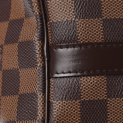 Louis Vuitton Damier Ebene Speedy Bandouliere 25 7 of 11