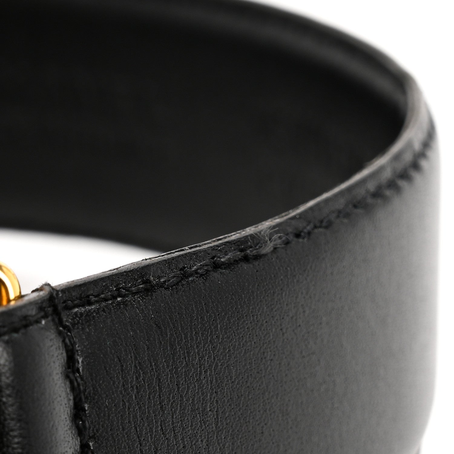 Chanel Calfskin CC Belt 65 26 Black 7 of 10