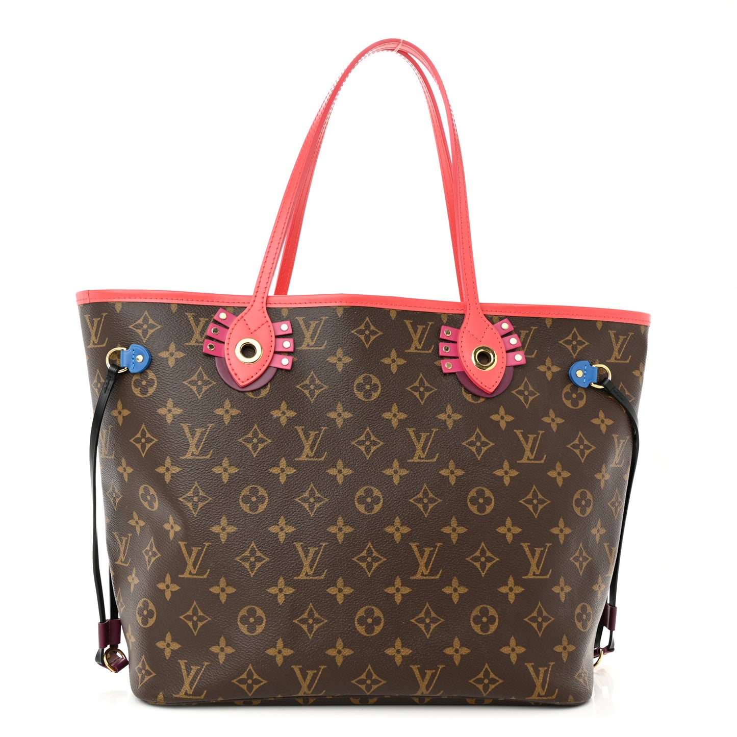 Monogram Totem Neverfull MM Flamingo