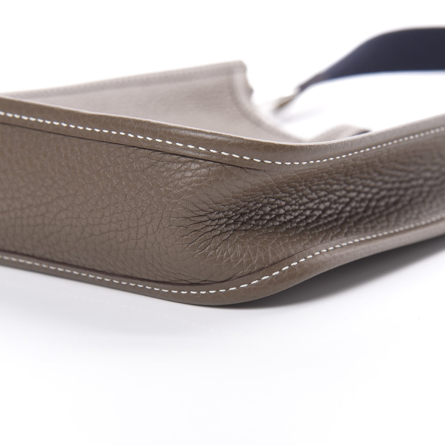 Hermes Taurillon Clemence Amazone Evelyne TPM Etoupe Bleu Indigo 10 of 11