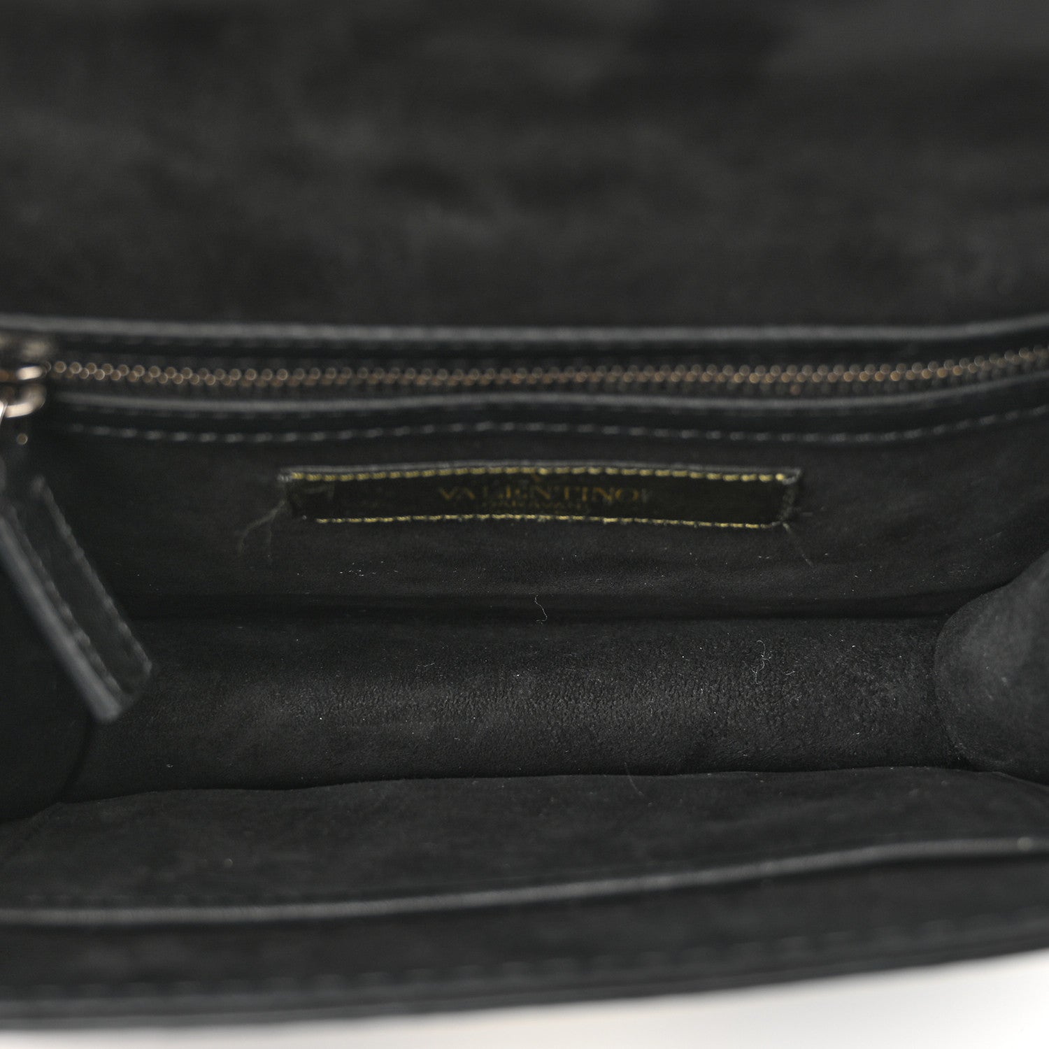 Valentino Garavani Vitello Beaded Butterfly Small Glam Lock Rockstud Flap Black 5 of 10