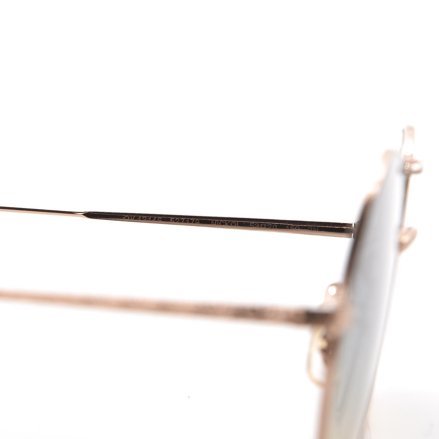 Oliver Peoples Nickol Gradient Round Sunglasses Bone Sunrise 7 of 9