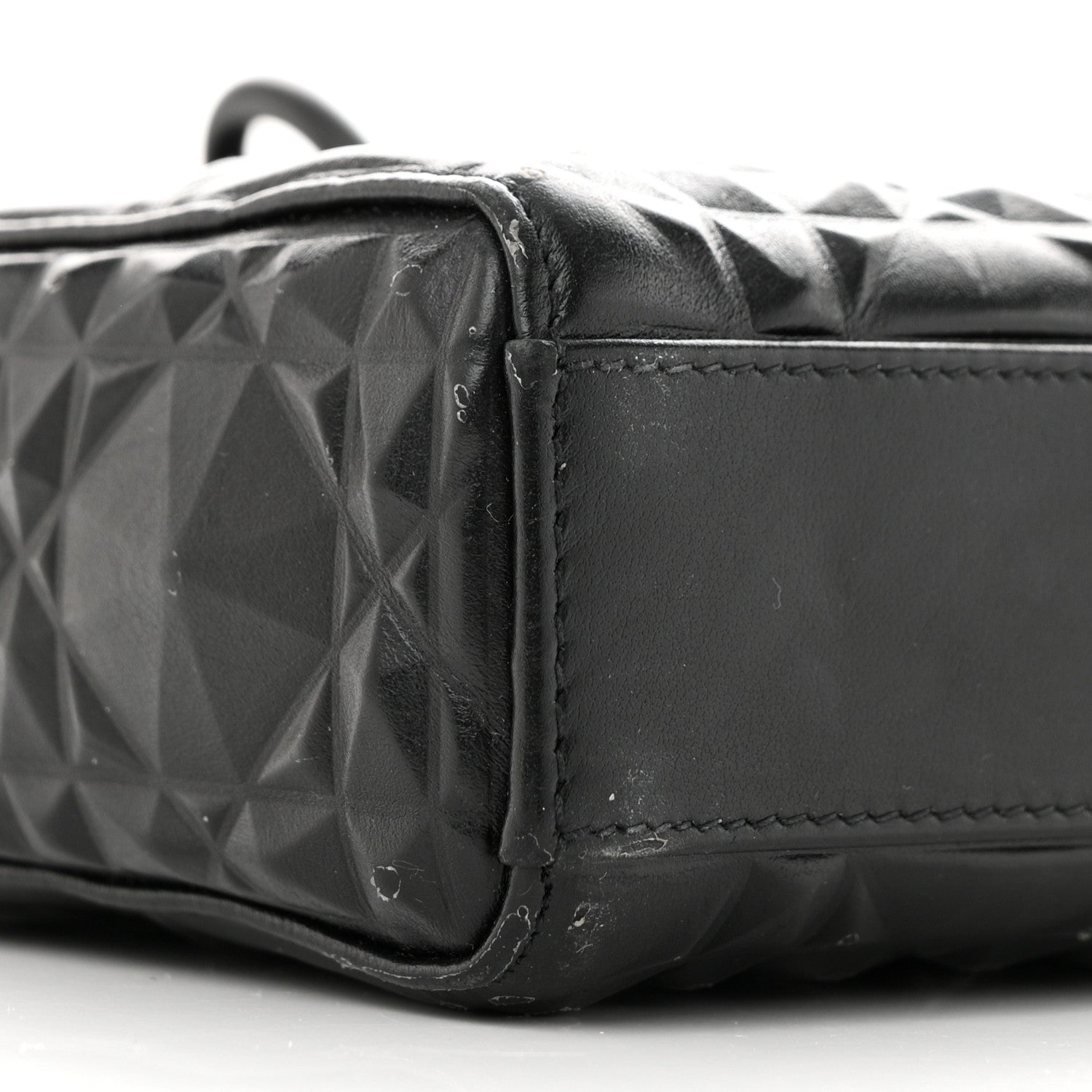 Christian Dior Calfskin Cannage Diamond Medium Lady D-Joy Black 9 of 10