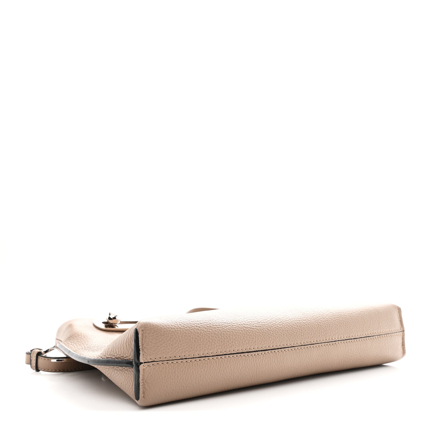 Grained Calfskin Small Missy Bag Sand