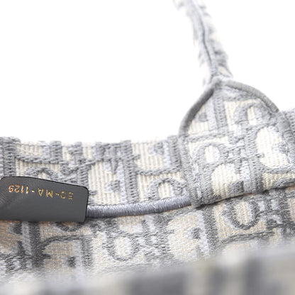 Christian Dior Oblique Medium Book Tote Grey 10 of 11