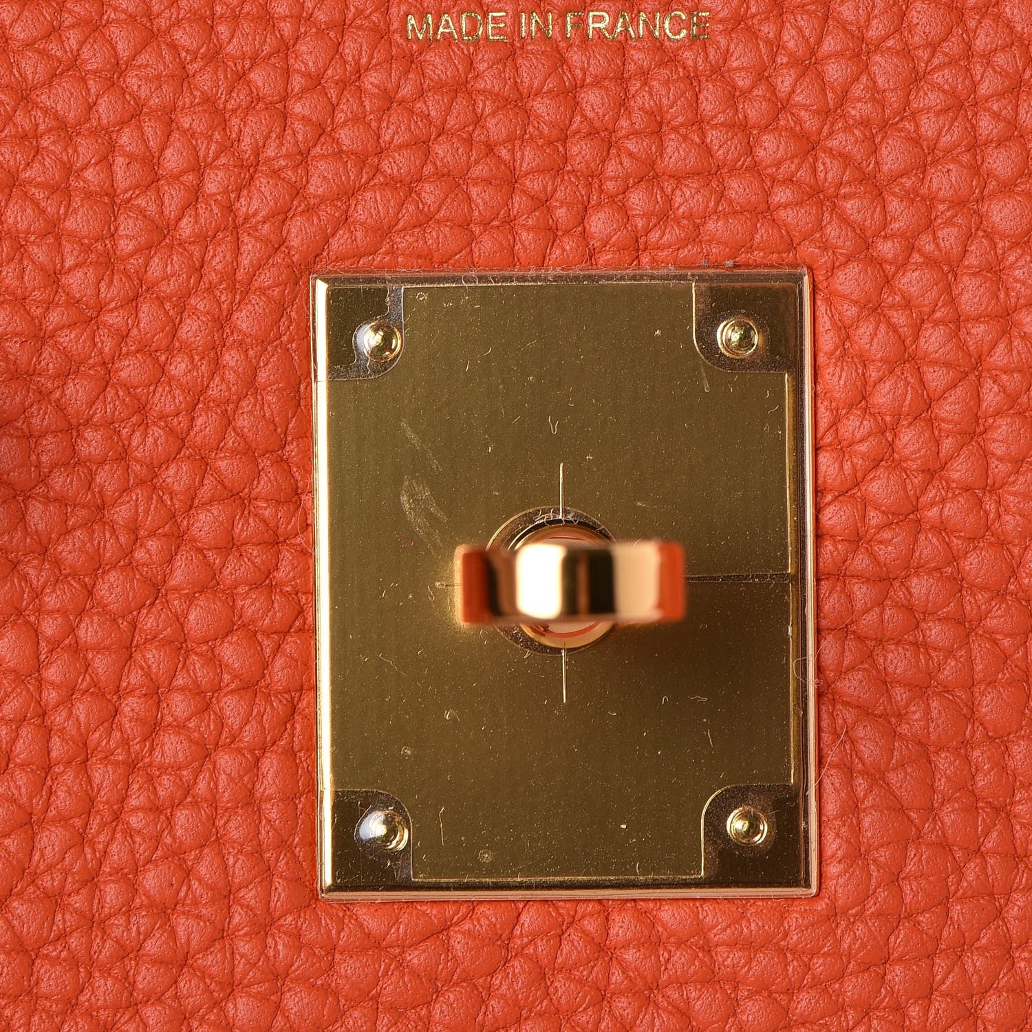 Hermes Togo Birkin 30 Orange Poppy 23 of 32