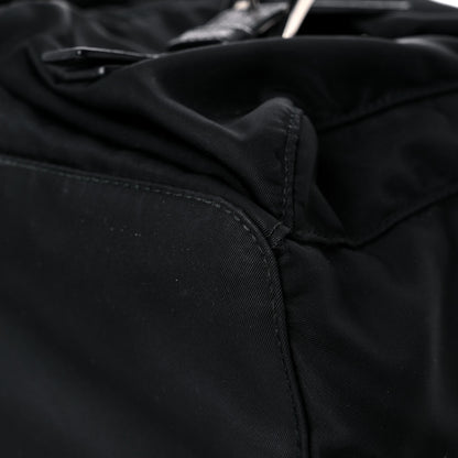 Prada Nylon Vela Medium Backpack Black 9 of 16