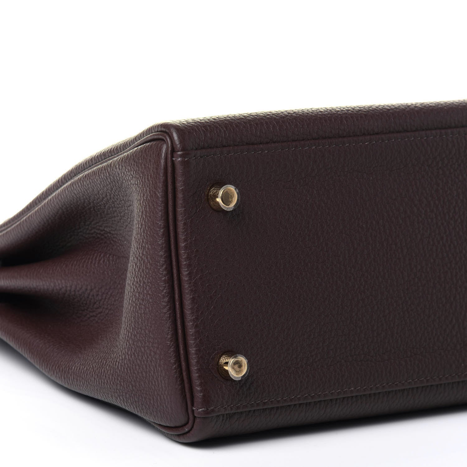 Hermes Togo Kelly Retourne 32 Chocolate 8 of 9