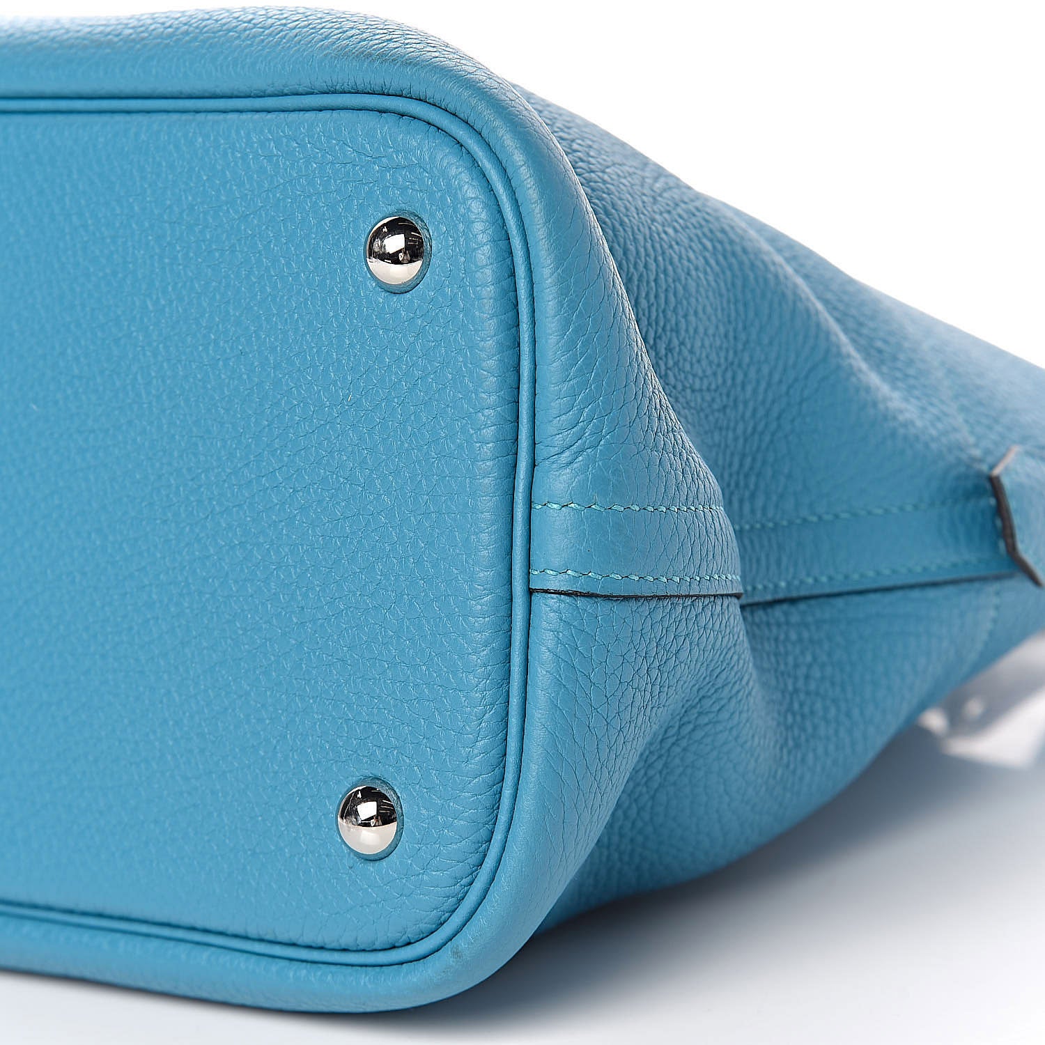 Hermes Togo Bolide 35 Turquoise 9 of 18