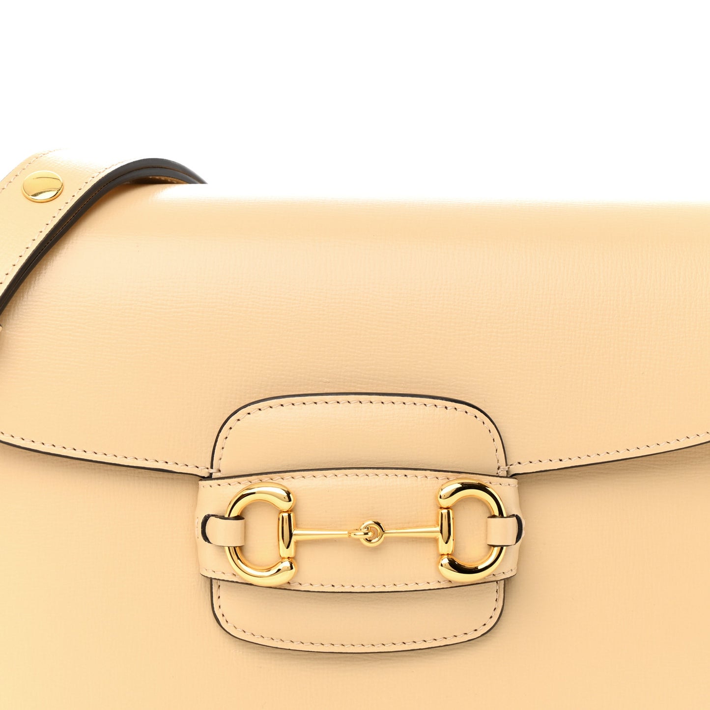 Azalea Calfskin Horsebit 1955 Shoulder Bag Bubble Tea