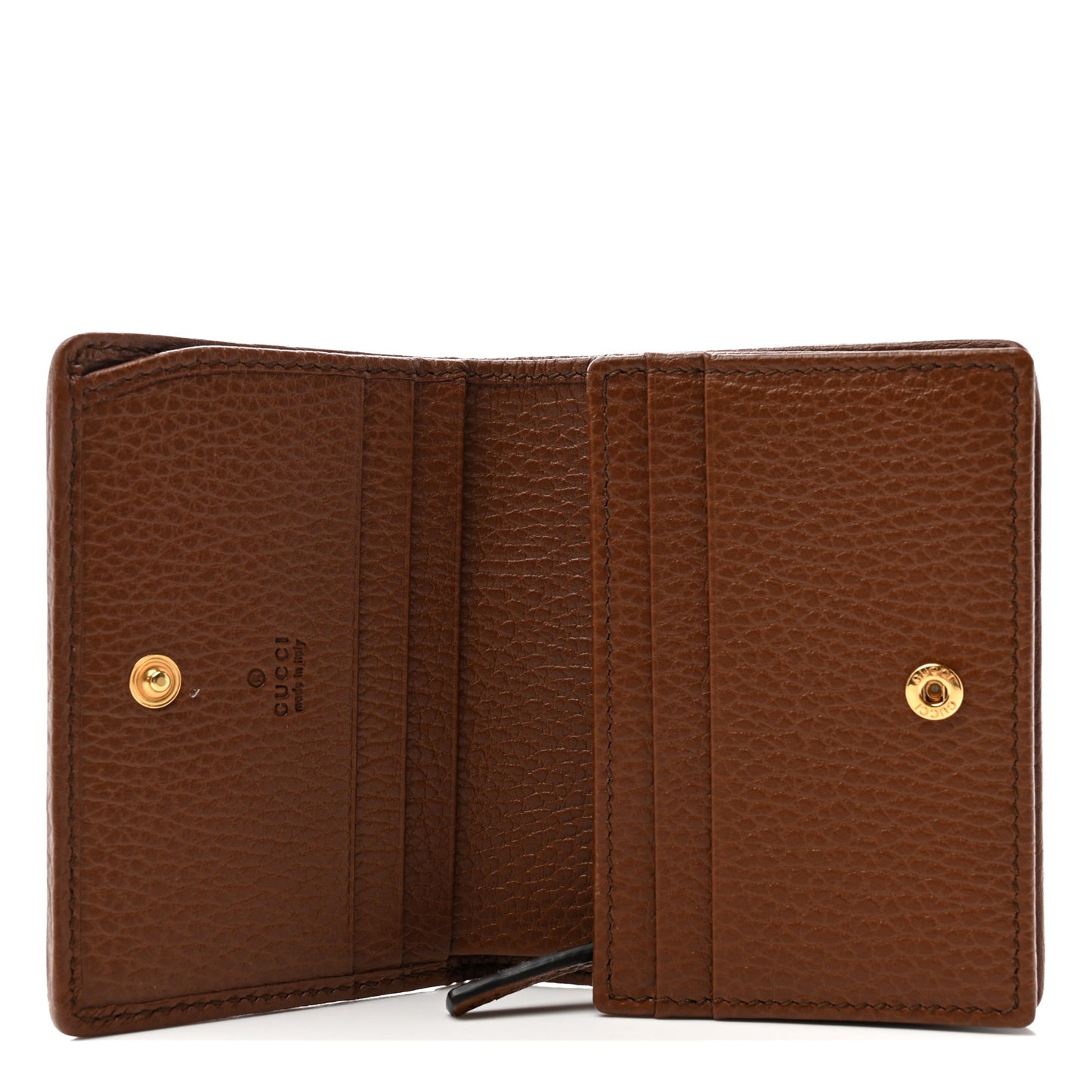 New Denim GG Monogram Dollar Calfskin Horsebit 1955 Card Case Wallet Blue Tea Cuir Epilog