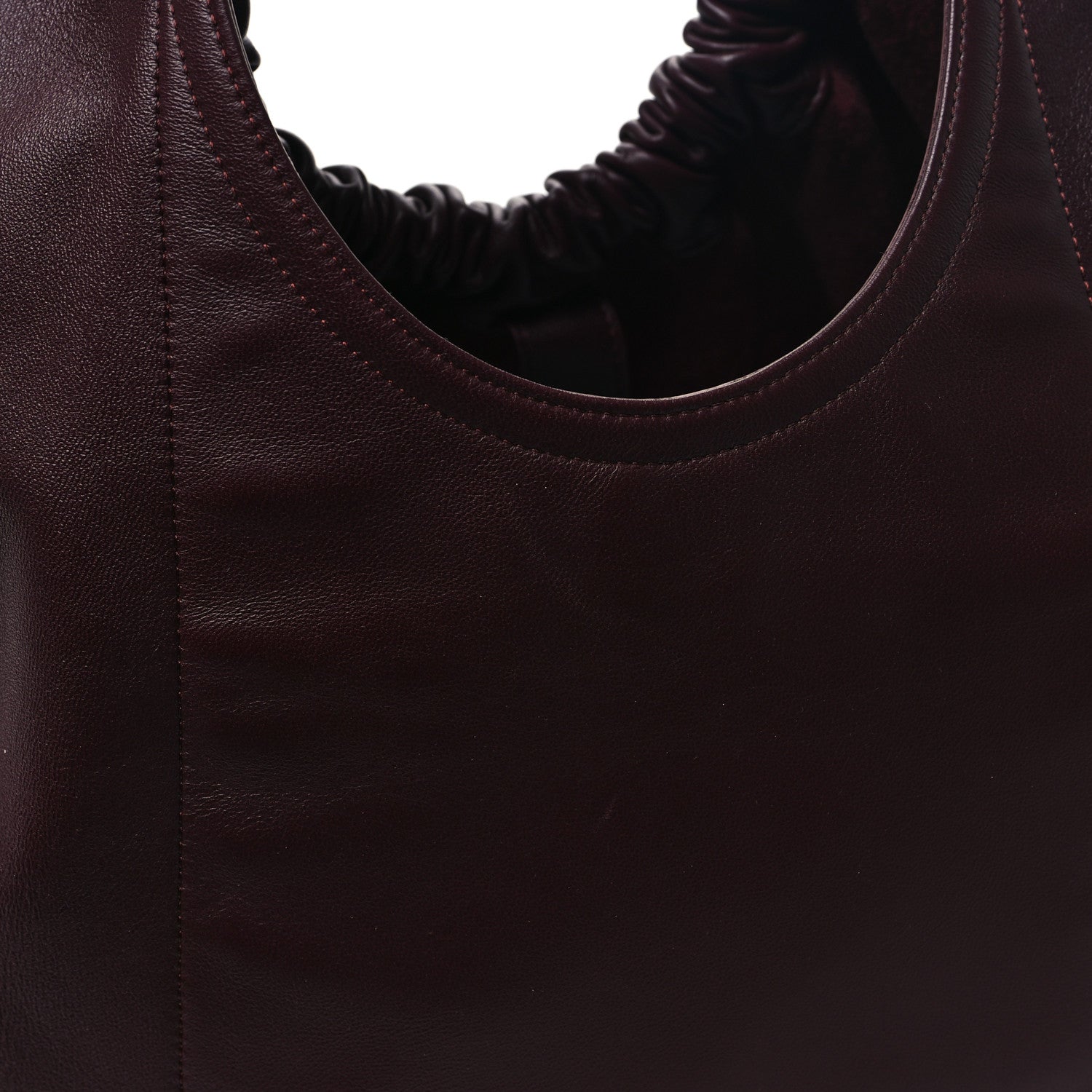 Loewe Buttery Nappa Lambskin Medium Squeeze Bag Dark Burgundy 10 of 10