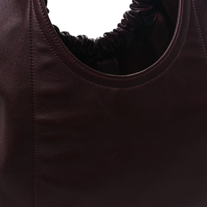 Loewe Buttery Nappa Lambskin Medium Squeeze Bag Dark Burgundy 10 of 10