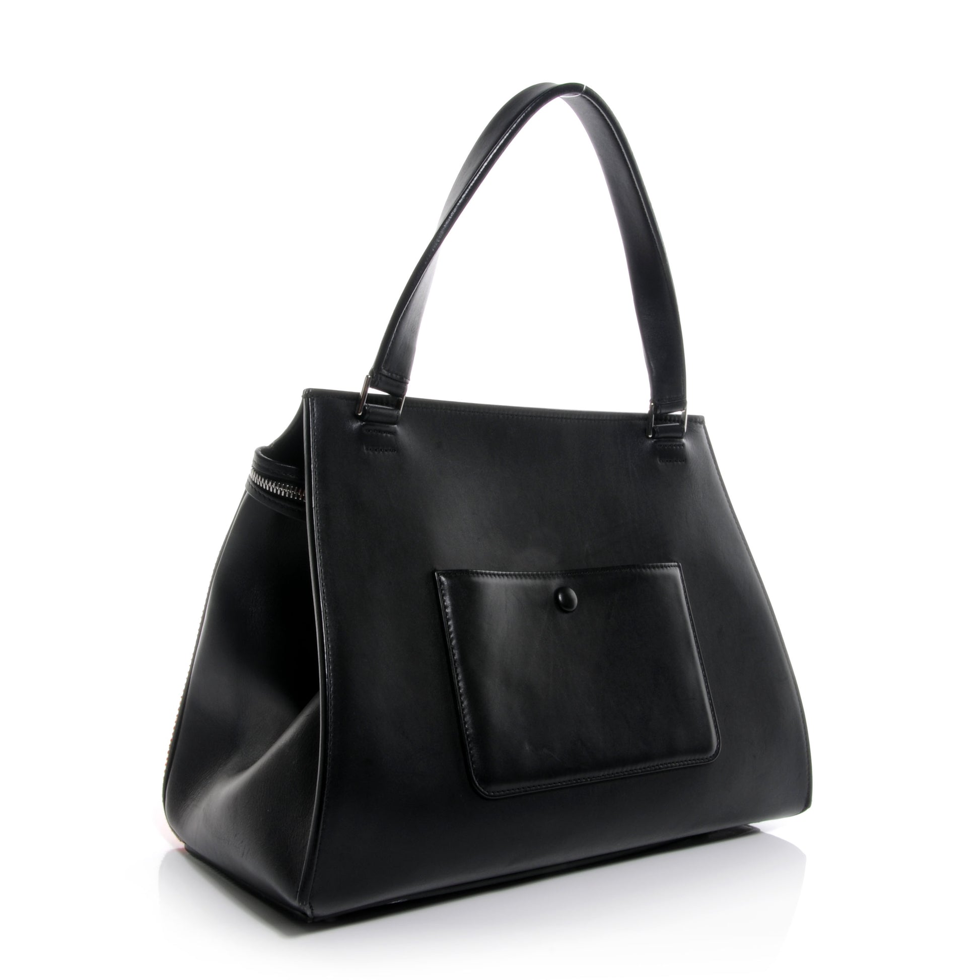 Celine Pony Hair Medium Edge Shoulder Bag Vermillion 3 of 8