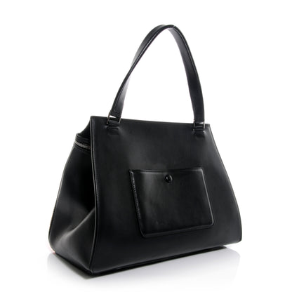 Celine Pony Hair Medium Edge Shoulder Bag Vermillion 3 of 8