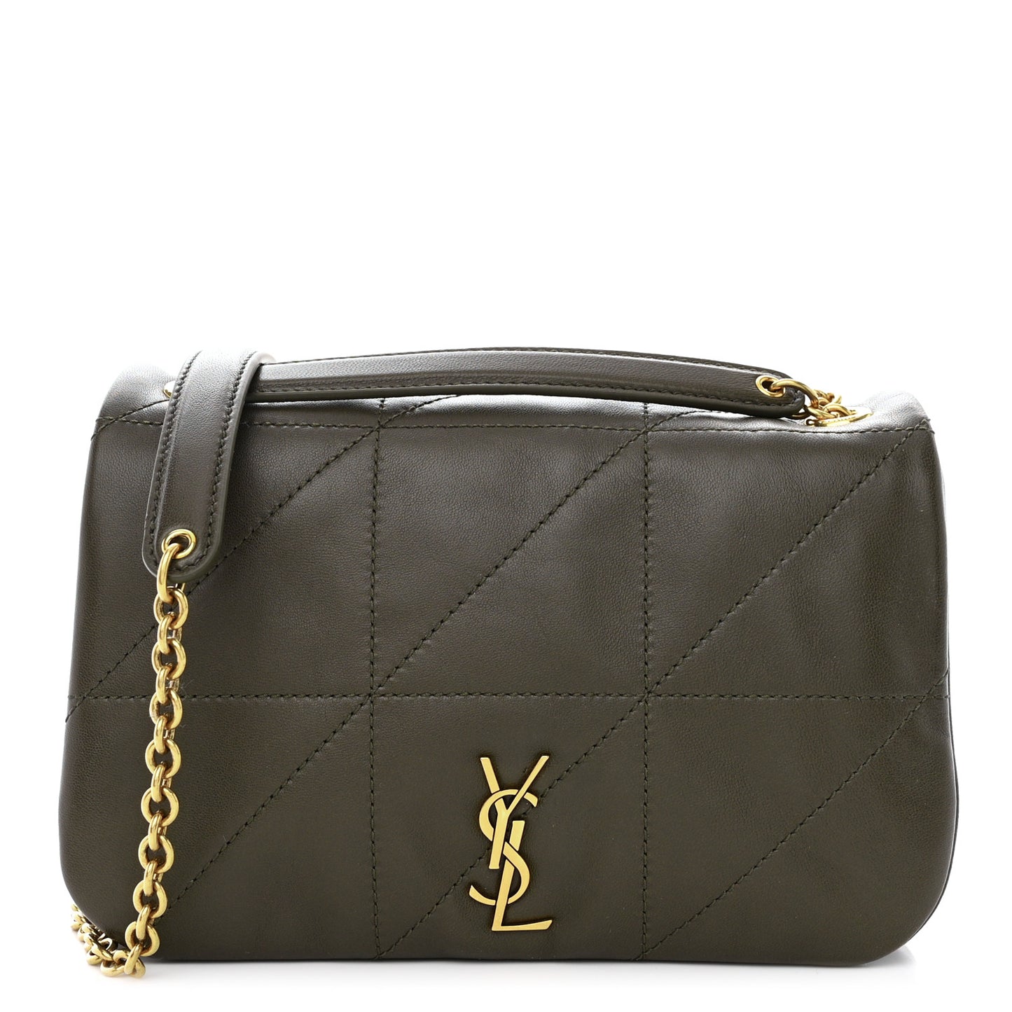Lambskin Matelasse Monogram Mini Jamie 4.3 Light Musk